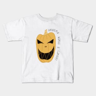 Who wants a candy? Kids T-Shirt